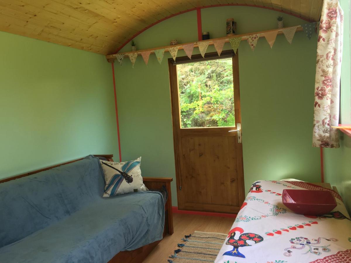 Rosa The Cosy Cabin - Gypsy Wagon - Shepherds Hut, River Views Off-Grid Eco Living Pedrogao Grande Exteriér fotografie