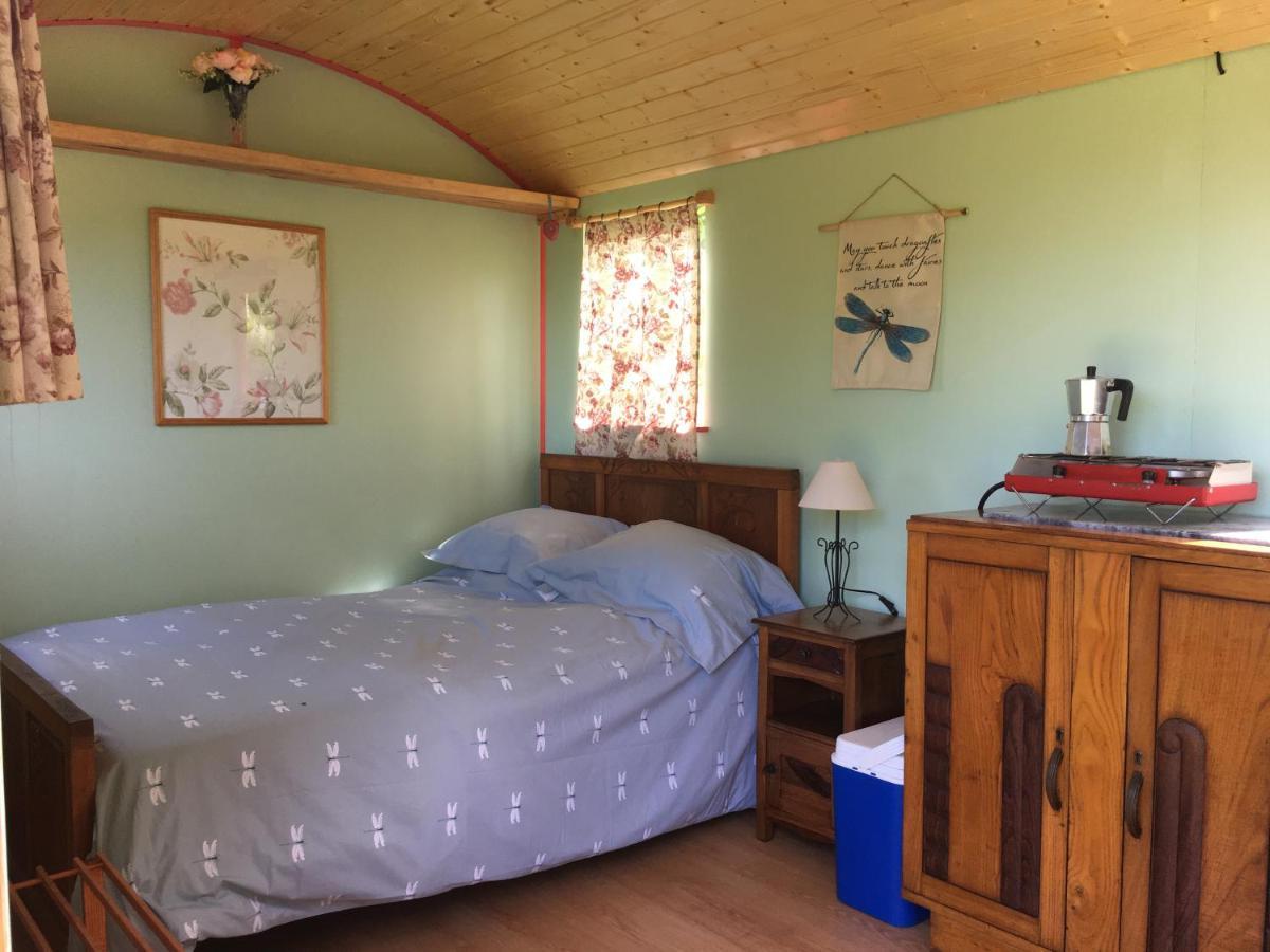 Rosa The Cosy Cabin - Gypsy Wagon - Shepherds Hut, River Views Off-Grid Eco Living Pedrogao Grande Exteriér fotografie