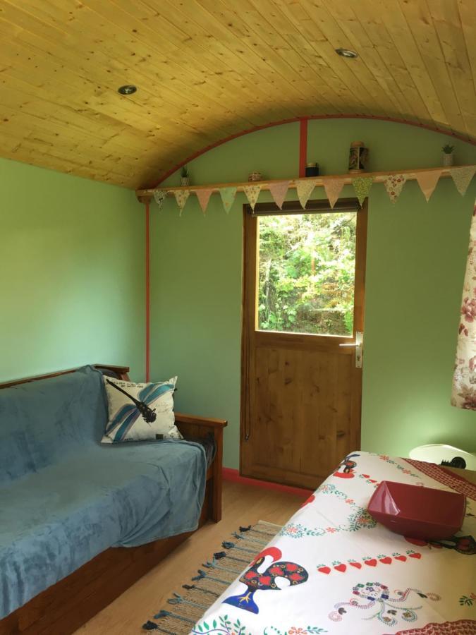 Rosa The Cosy Cabin - Gypsy Wagon - Shepherds Hut, River Views Off-Grid Eco Living Pedrogao Grande Exteriér fotografie